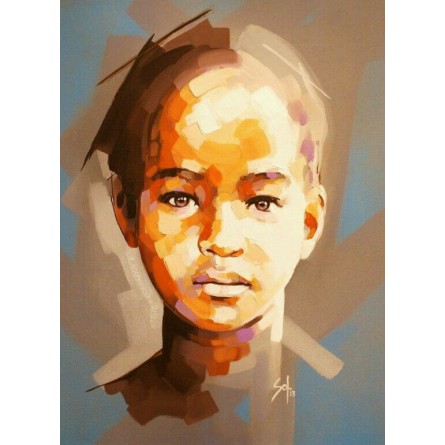 Portrait  57  oil 100 x 120 cm