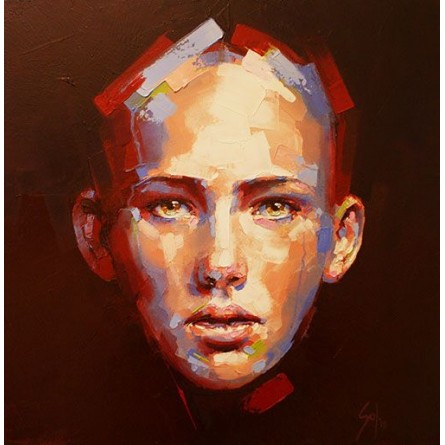 Portrait  62  oil 100 x 120 cm