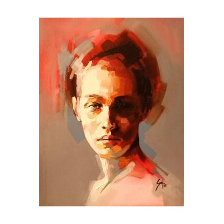 Portrait  65 oil 100 x 120 cm