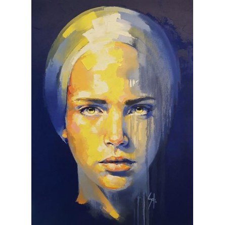 Portrait  72 oil 100 x 120 cm